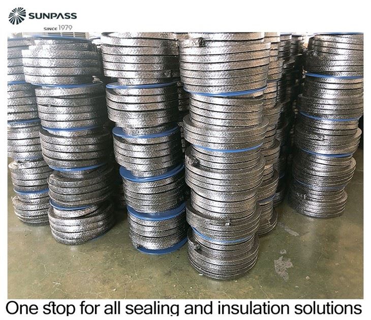 Flexible Graphite Packing With Wire Inser