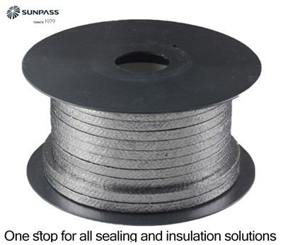 Emballage tressé en graphite pur